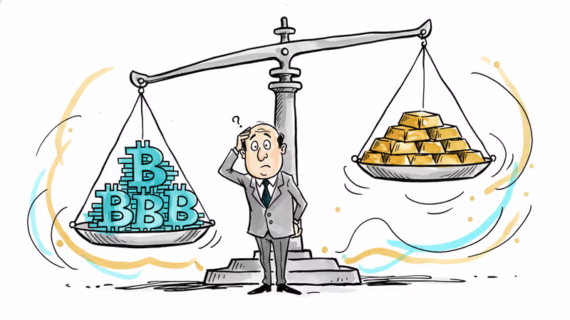 ビットコイン、金より低ボラティリティで「長期的魅力」高まるか