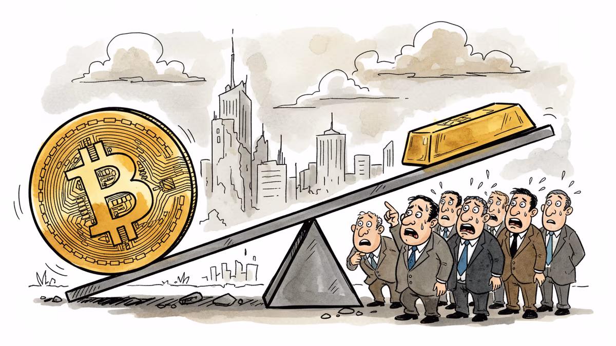 Bitcoin Nears $68K, Gold Jumps as Fear Drives Twin Rally