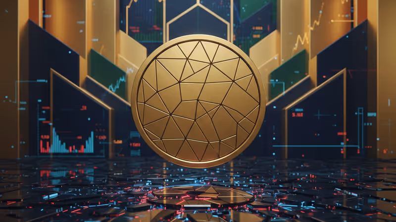 急落後に横ばいで推移するビットコインのイメージ図