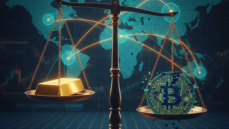 Bitcoin Slides Below $87.5K as Gold Shines, Defying Weak Dollar Ahead of U.S. GDP Data