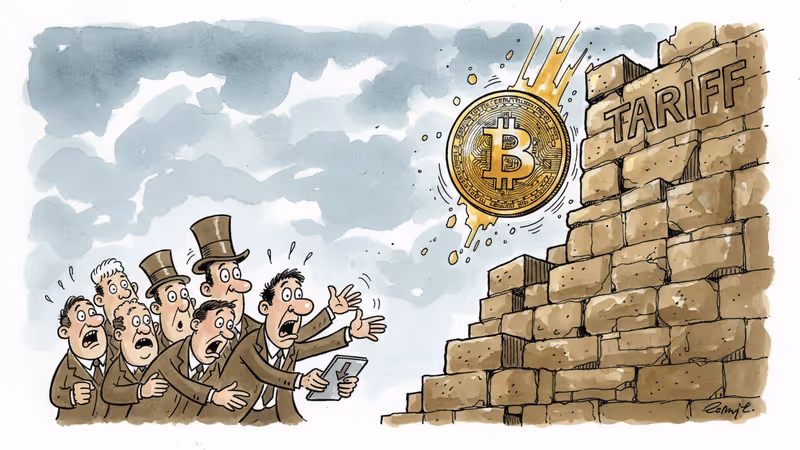 Bitcoin Tumbles to Lowest Level Since Trump Tariff Shock