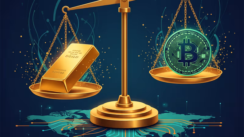 比特幣 黃金 價格趨勢 2026：數位金神話遇冷？歷史數據示警下行空間