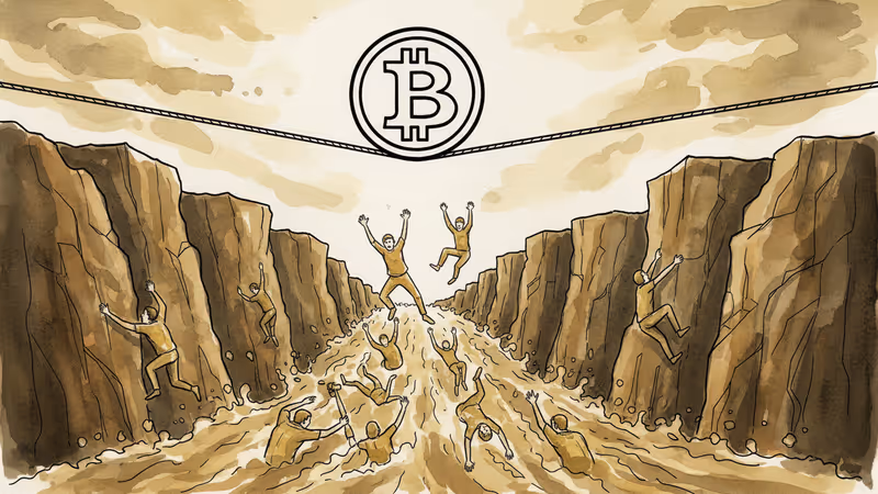 ビットコイン74,000ドル急落の裏側：薄い流動性が映す暗号資産市場の脆弱性