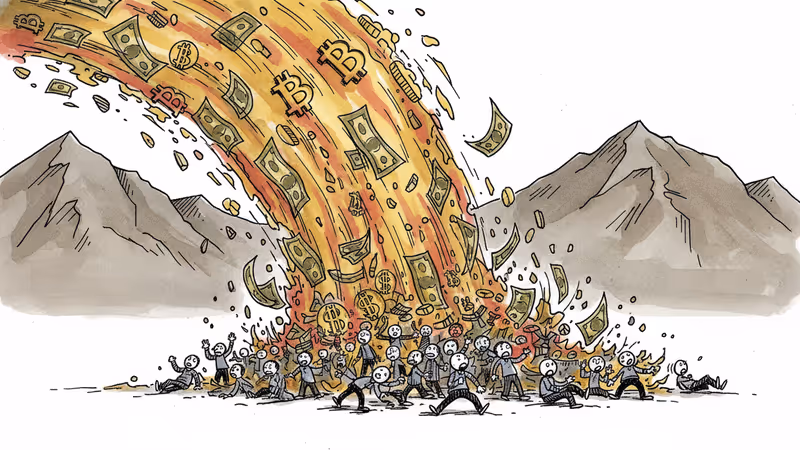 加密貨幣單日爆倉1.7兆，槓桿投機的慘痛教訓