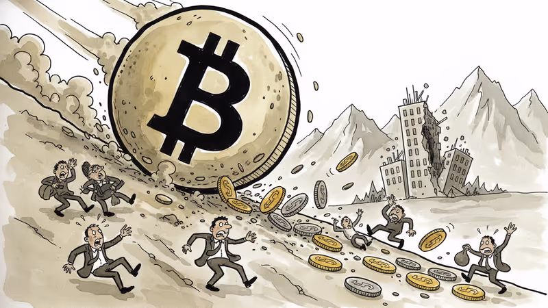 Bitcoin's Fall Triggers $1B Gold-Silver Selloff Warning