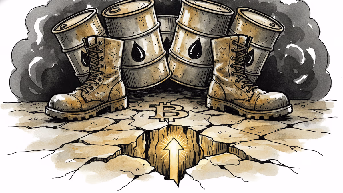 胡塞武裝參戰，比特幣跌至$65,112後回穩