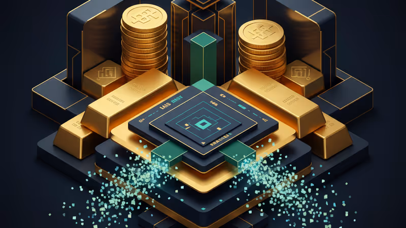 Digital order book visualization showing fading liquidity data points