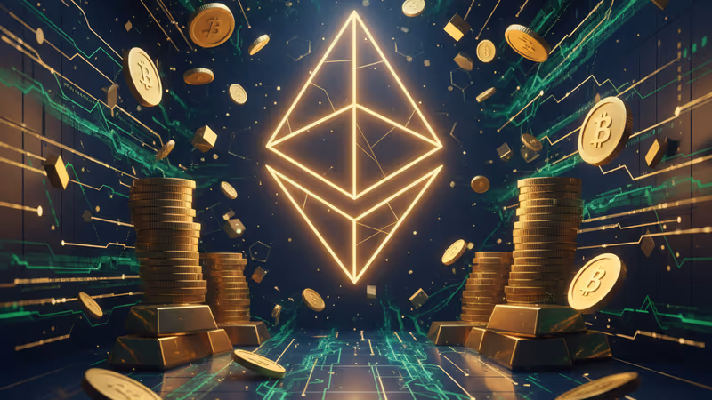 數位資產轉化為收益的科技感視覺效果