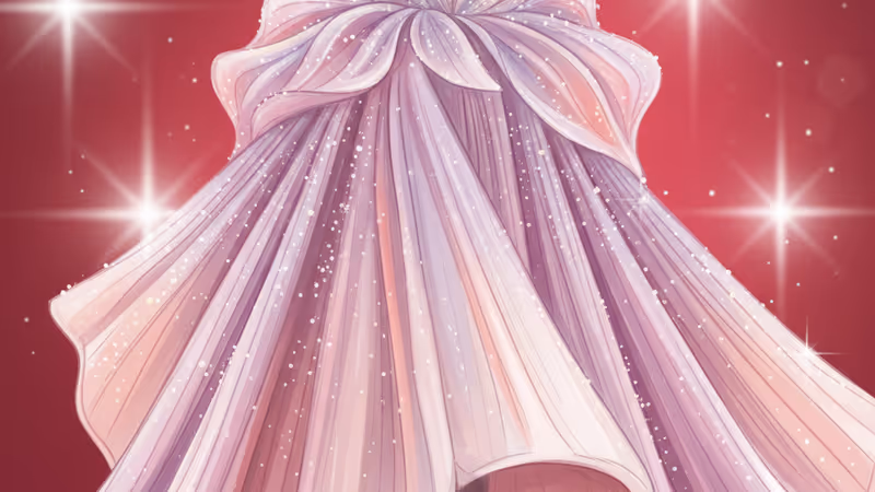 골든글로브 시상식 레드카펫의 화려한 조명과 카메라 플래시