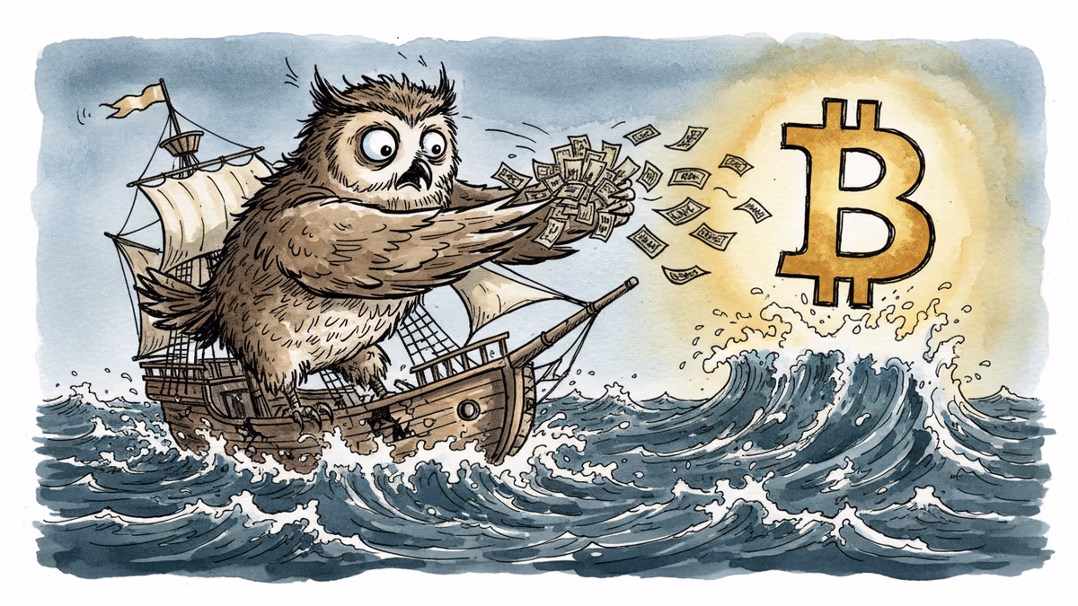 2008年の悪夢再来？ブルーオウル危機が示すビットコインの転換点