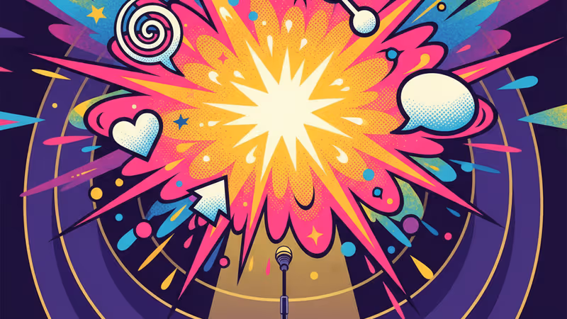 SNL 무대에서 작별 인사를 전하는 보웬 양의 모습