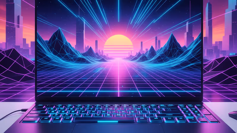 Lenovo LOQ 15 電競筆電正面與側邊展示