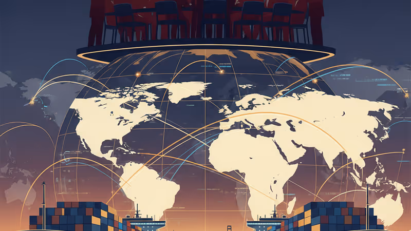 中國貨運港口與象徵1.19兆美元順差的數據圖表