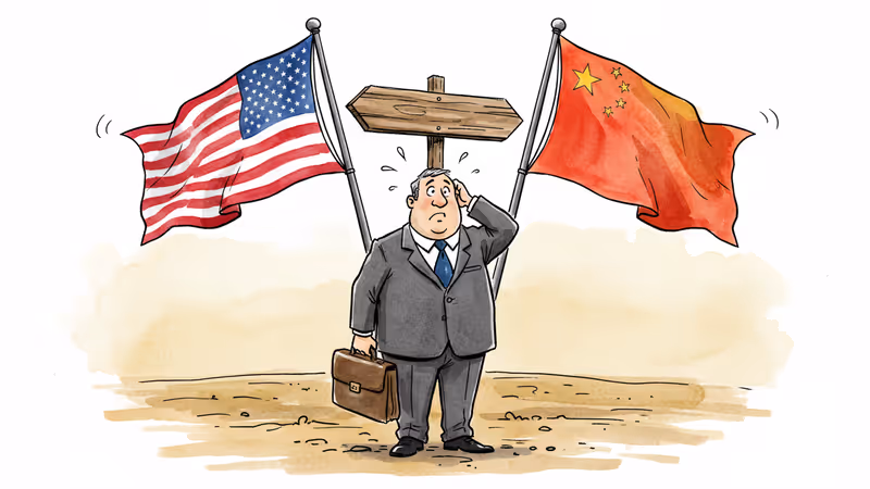 영국이 직면한 선택, 미국과 중국 사이에서 균형잡기