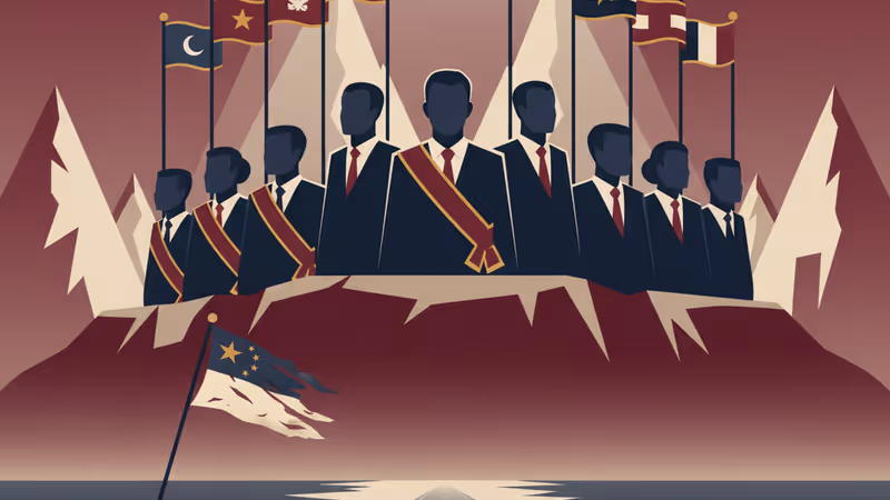 Empty road in Mogadishu prepared for a diplomatic visit that never happened