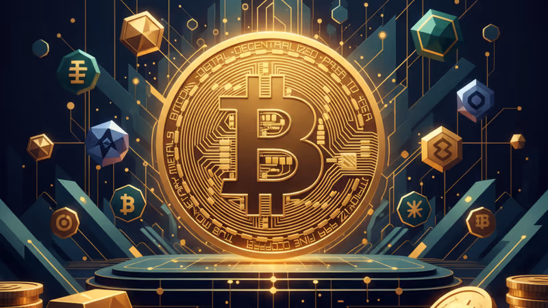 比特幣維持盤整與山寨幣集體飆升的對比趨勢圖