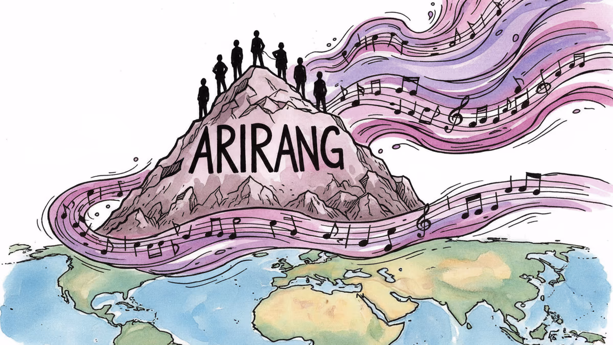 방탄소년단, 5년 만의 정규앨범 'ARIRANG' 트랙리스트 공개