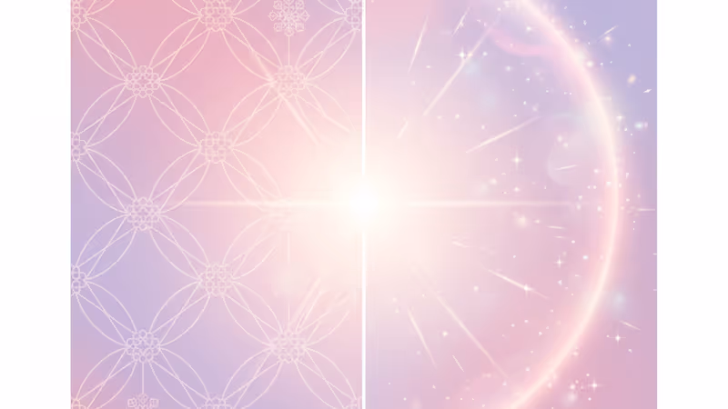 Abstract representation of BTS ARIRANG logo and K-pop fan reactions