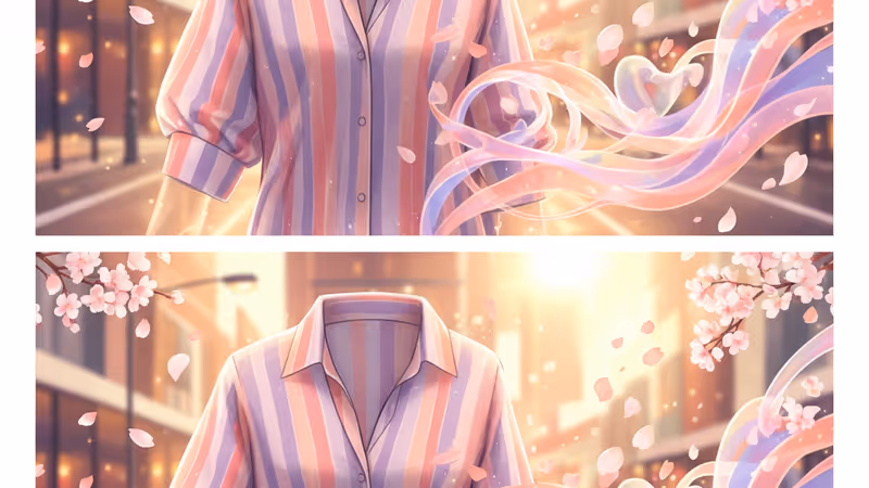 Image comparing the fashion styles of BTS V and Harry Styles