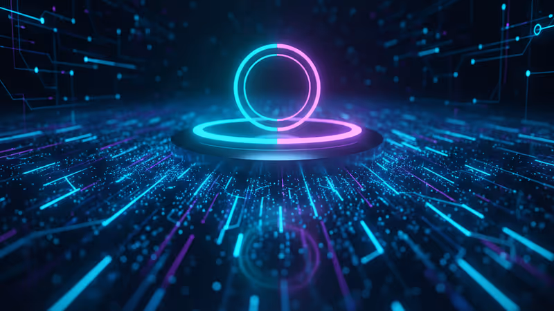 Digital interface with a delete button over binary data