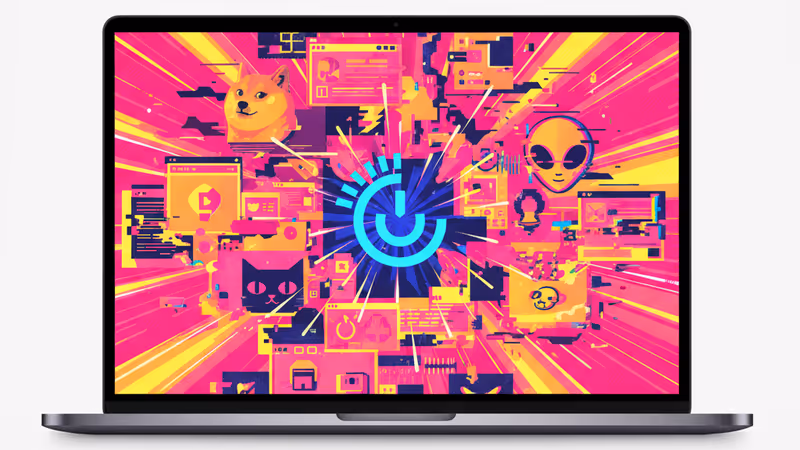 Windows 11 系統選單中的關機按鈕發生故障示意圖