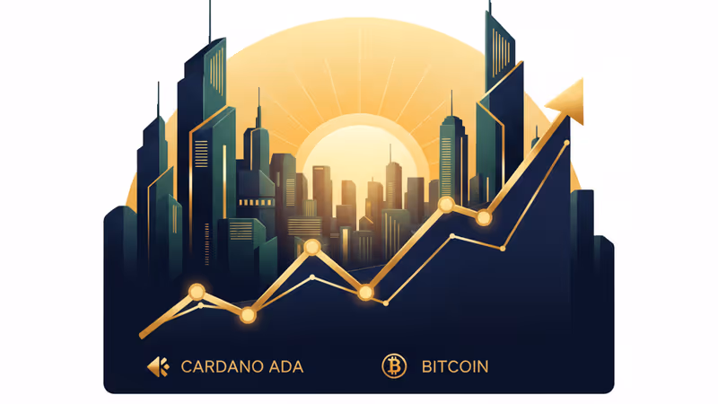 2026年1月のビットコイン上昇傾向を示すデジタルチャートとロゴ