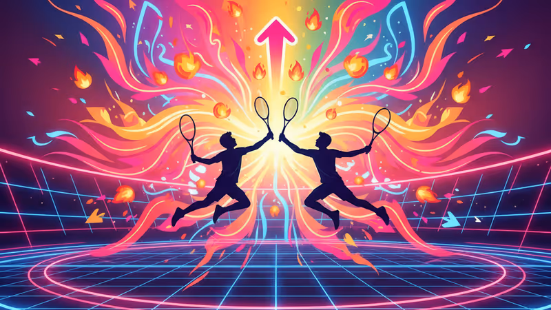 서울 기자회견장에서 포즈를 취하는 알카라스와 시너