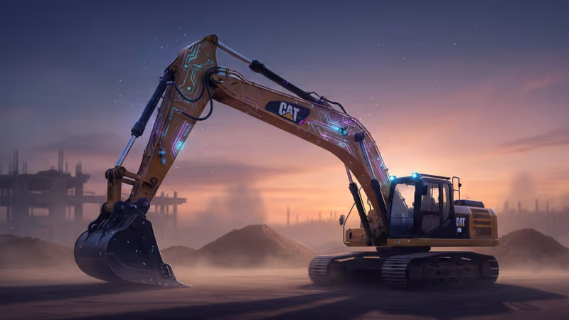 Caterpillar and Nvidia Partner to Bring Physical AI to the Mud in 2026
