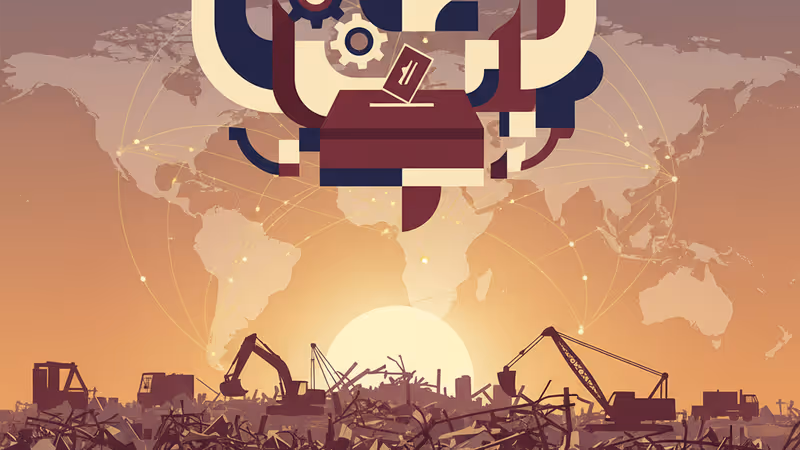 Rescue operation at the Binaliw landfill collapse site in Cebu, Philippines