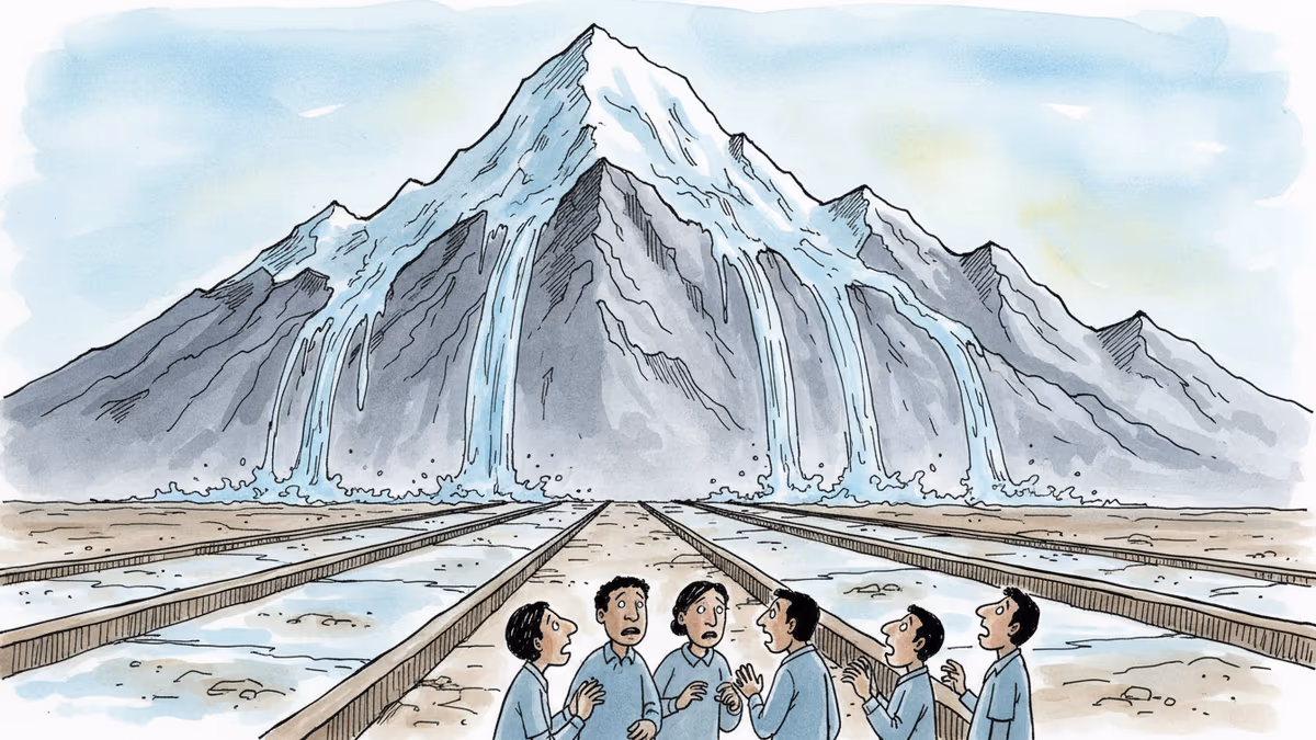 중앙아시아 '물탑' 천산산맥 빙하, 2040년까지 3분의 1 사라진다