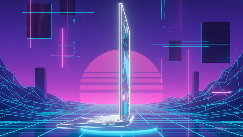 CES 2026で公開されたAlienware超薄型モデルの側面図