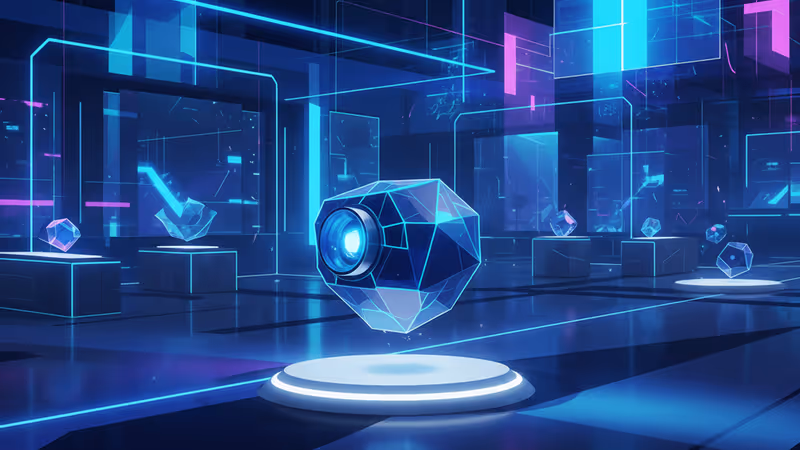 CES 2026 科技展會現場的高科技裝置細節圖