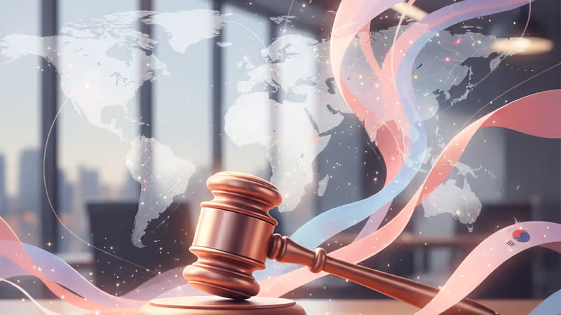 A legal gavel on a desk representing official investigations