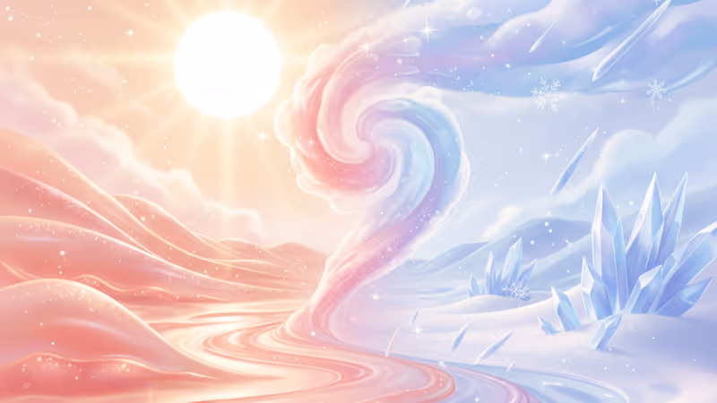 Comparison between Chae Jong Hyeop in the sun and Lee Sung Kyung in a snowy park