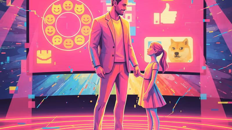 선댄스 영화제 무대에서 아역 배우를 안아주는 채닝 테이텀