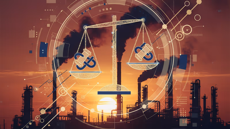 テキサス州の港に停泊するベネズエラ産原油を積んだタンカー