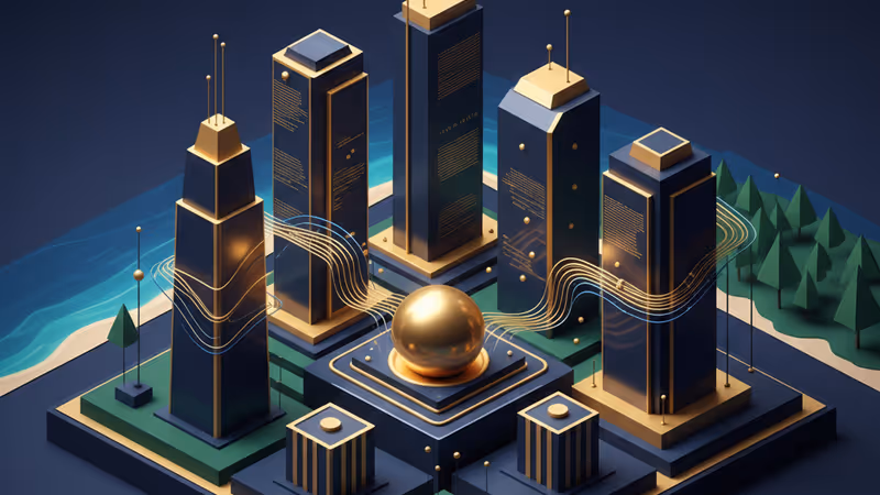 Aerial view of a large oil refinery and pipelines in coastal Venezuela