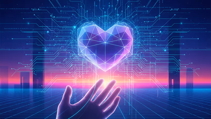 AIの感情を調整する規制インターフェースのイメージ