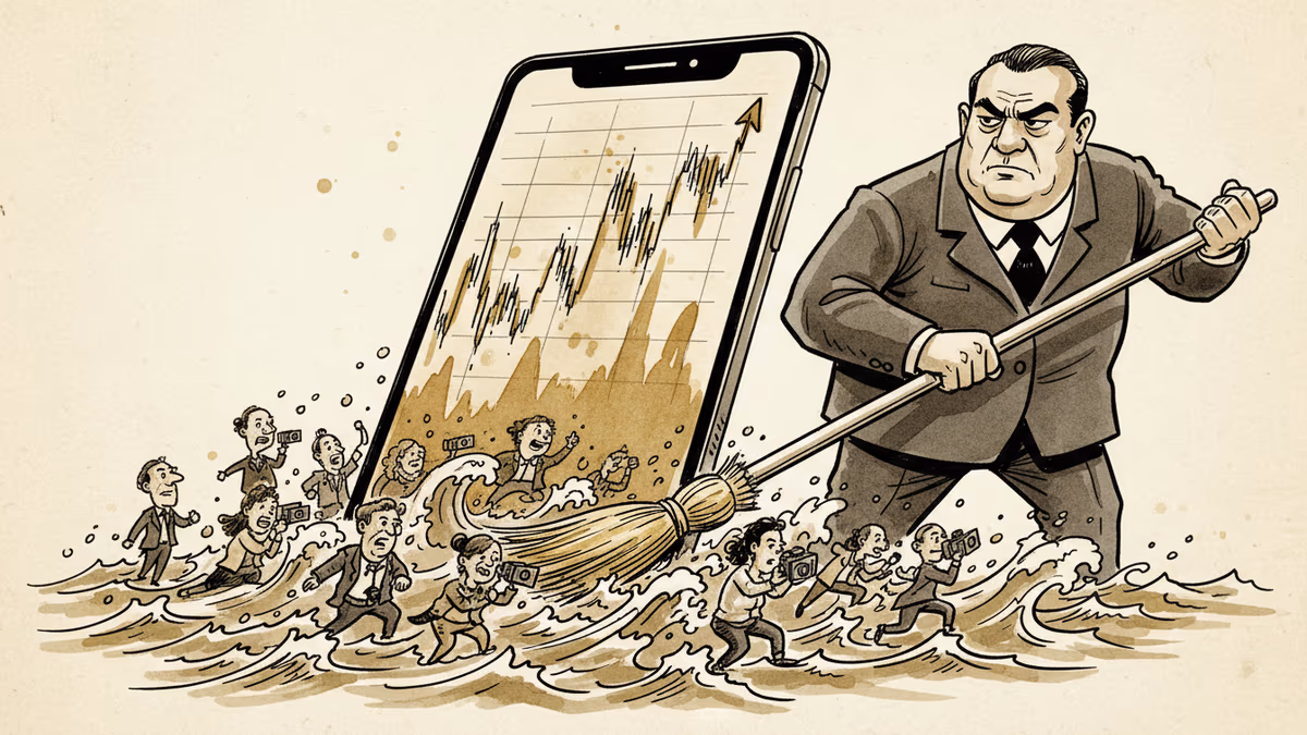 中國嚴管網紅投資推廣，AI狂潮下的市場降溫