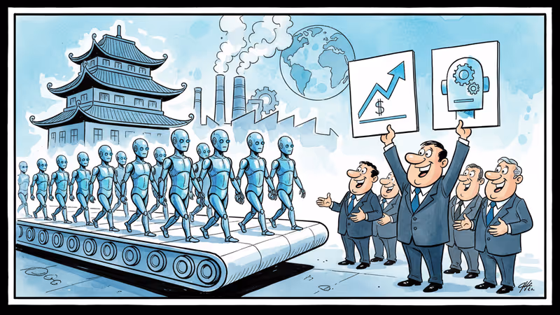 China Captures 90% of Humanoid Robot Market While Silicon Valley Talks