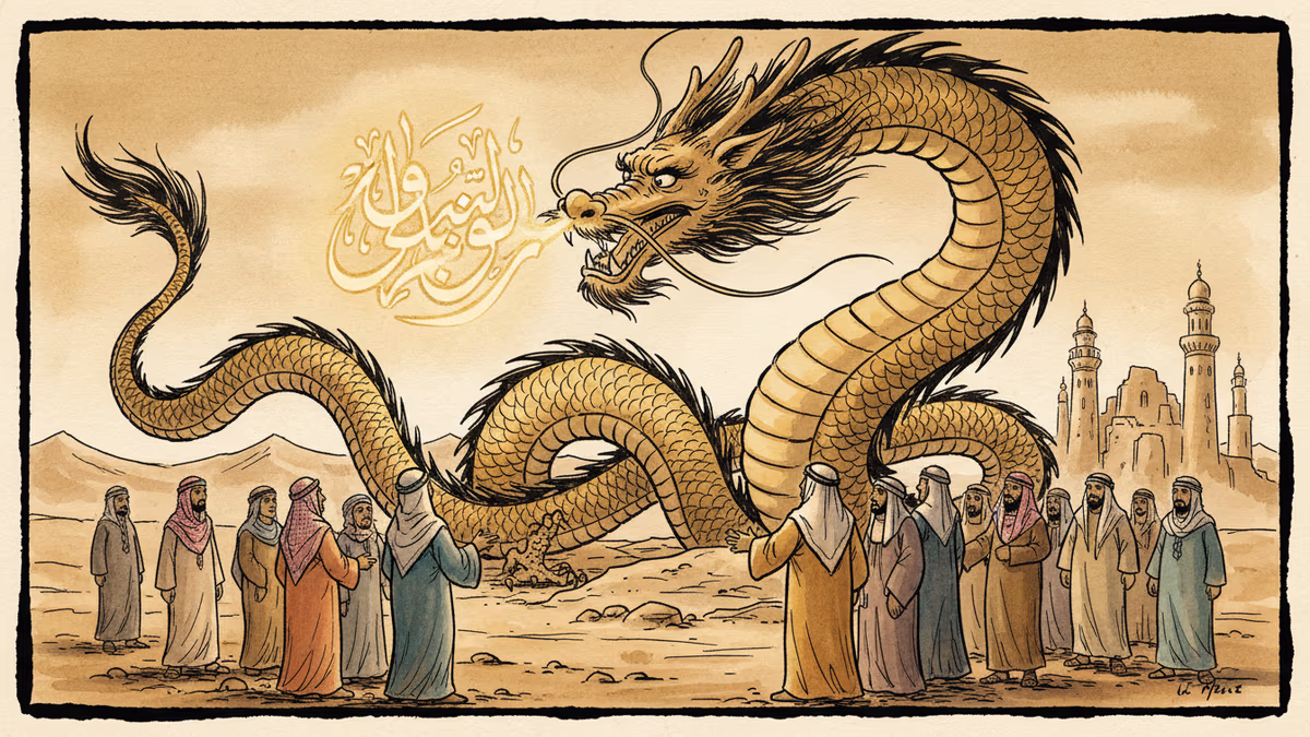 China Courts the Middle East with Arabic AI