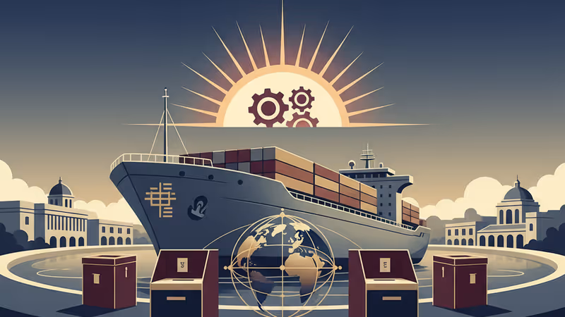 쿠바 항구에서 중국의 구호 식량이 하역되는 모습