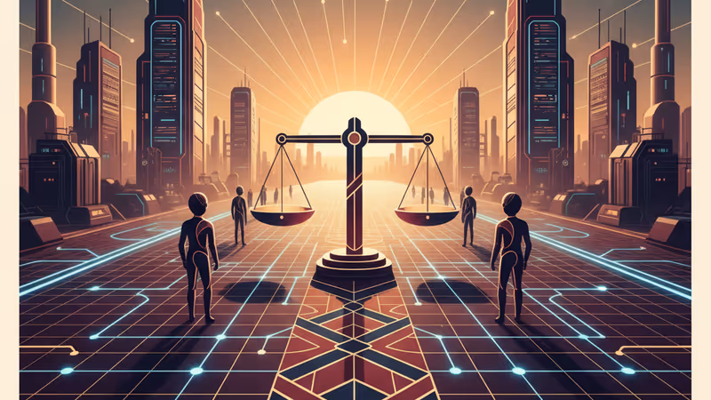 중국의 거대한 전력망 인프라와 데이터 센터 전경