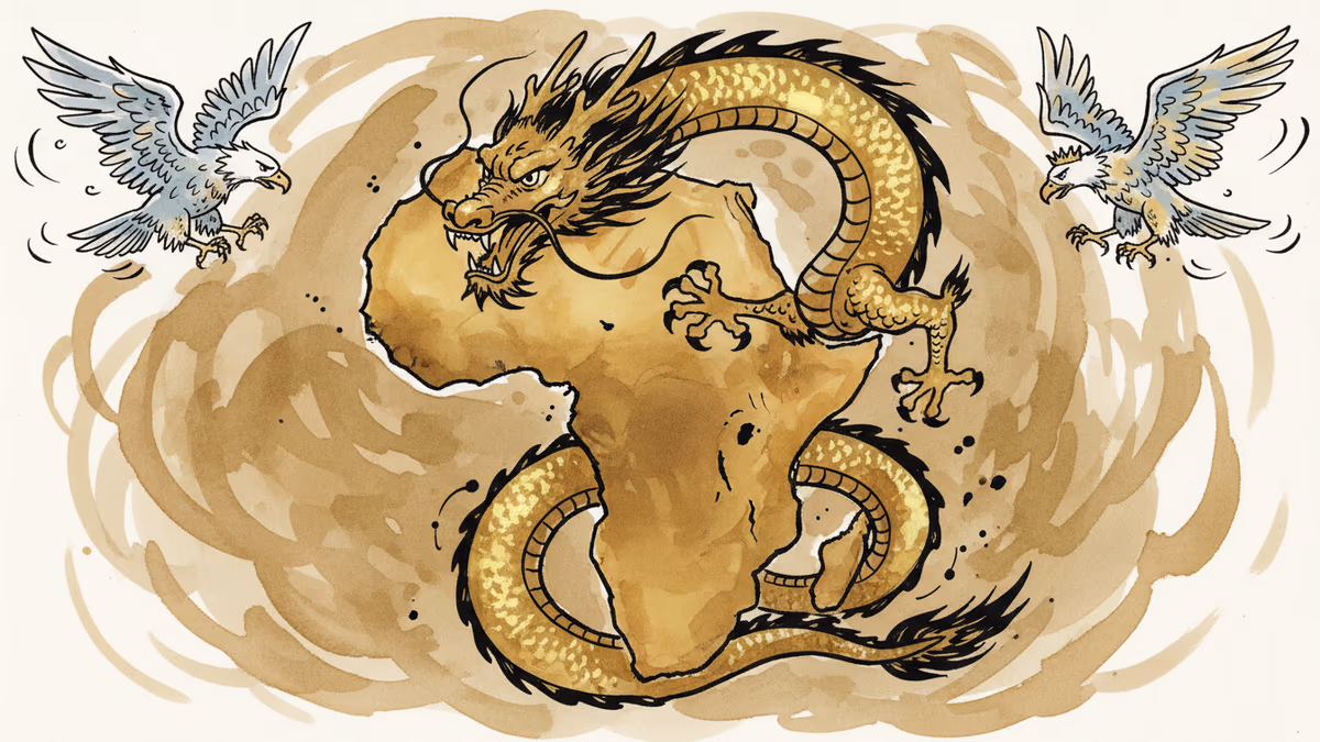 中國填補非洲軍事真空，法俄影響力衰退後的戰略機遇