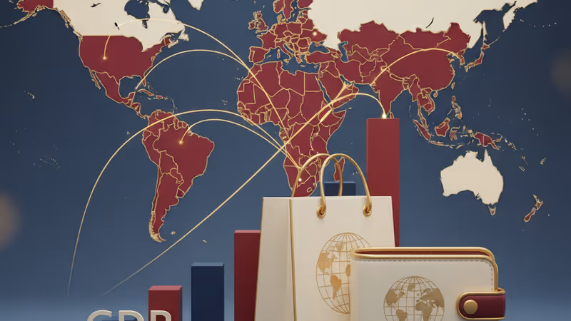 ダボス会議で中国の経済戦略を語る朱民氏と背景の経済指標