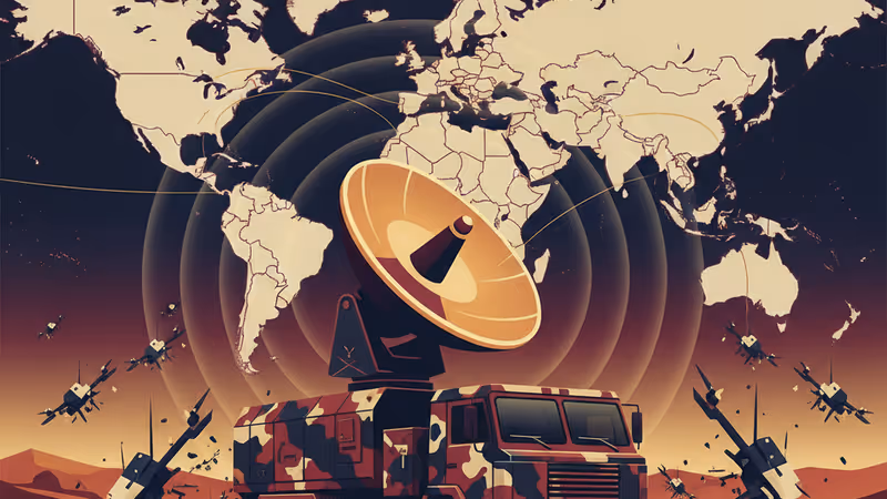 드론 떼를 무력화하는 중국 허리케인 3000 마이크로파 무기 시스템