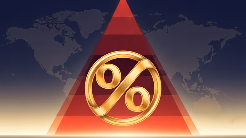 중국 정부의 소비세 부과를 상징하는 콘돔 상자와 붉은 인장