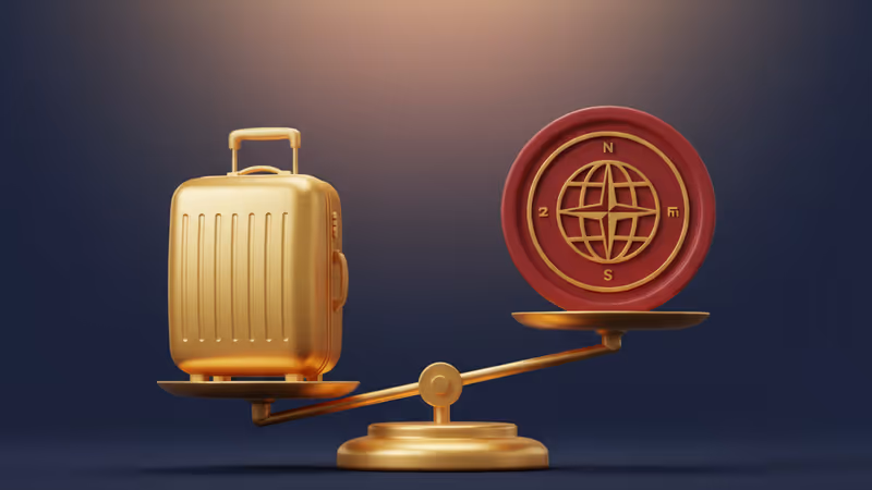 트립닷컴 로고와 중국 규제 당국의 상징적 이미지가 대비된 모습