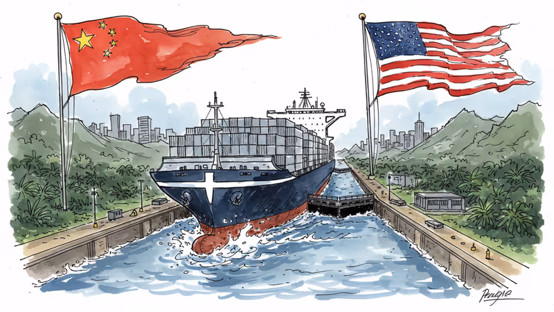 巴拿馬運河港口中企遭驅逐，丹麥馬士基緊急接管