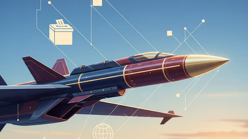 중국 PL-15 미사일을 장착한 전투기의 비행 모습